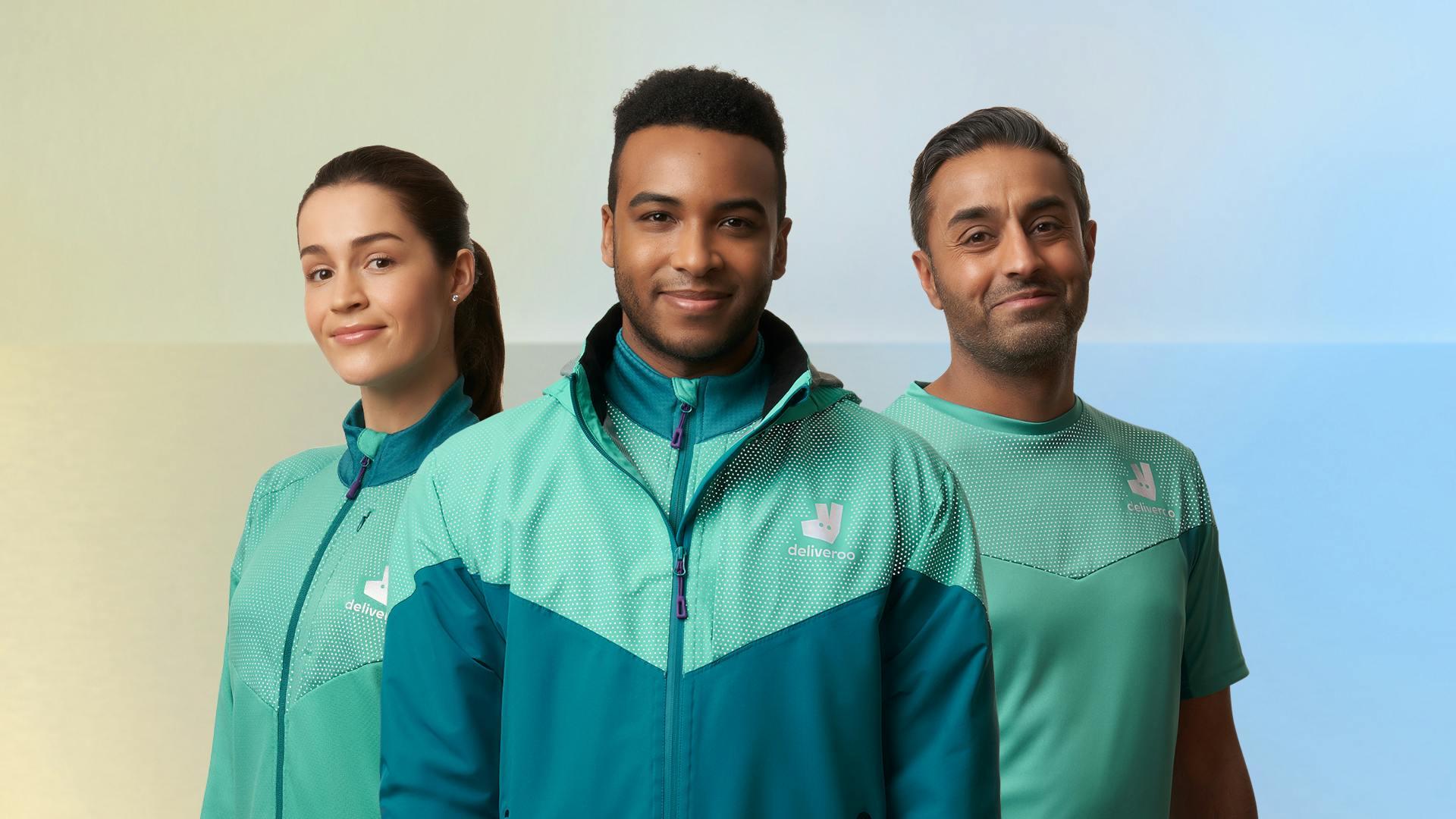 Un'immagine dei rider di Deliveroo